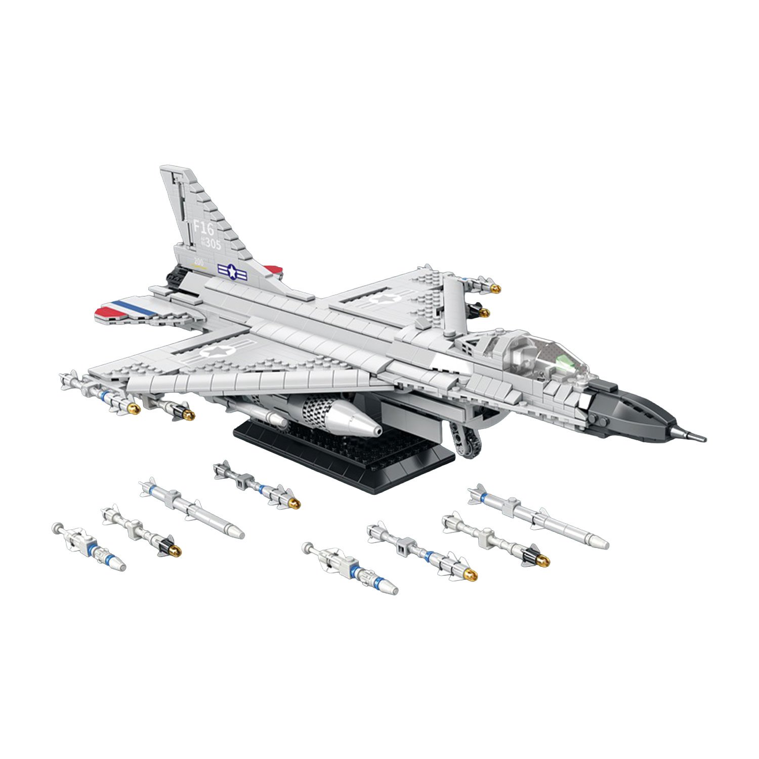 Lego F-16 Halcón de Combate 1137 Piezas - Imagen 5