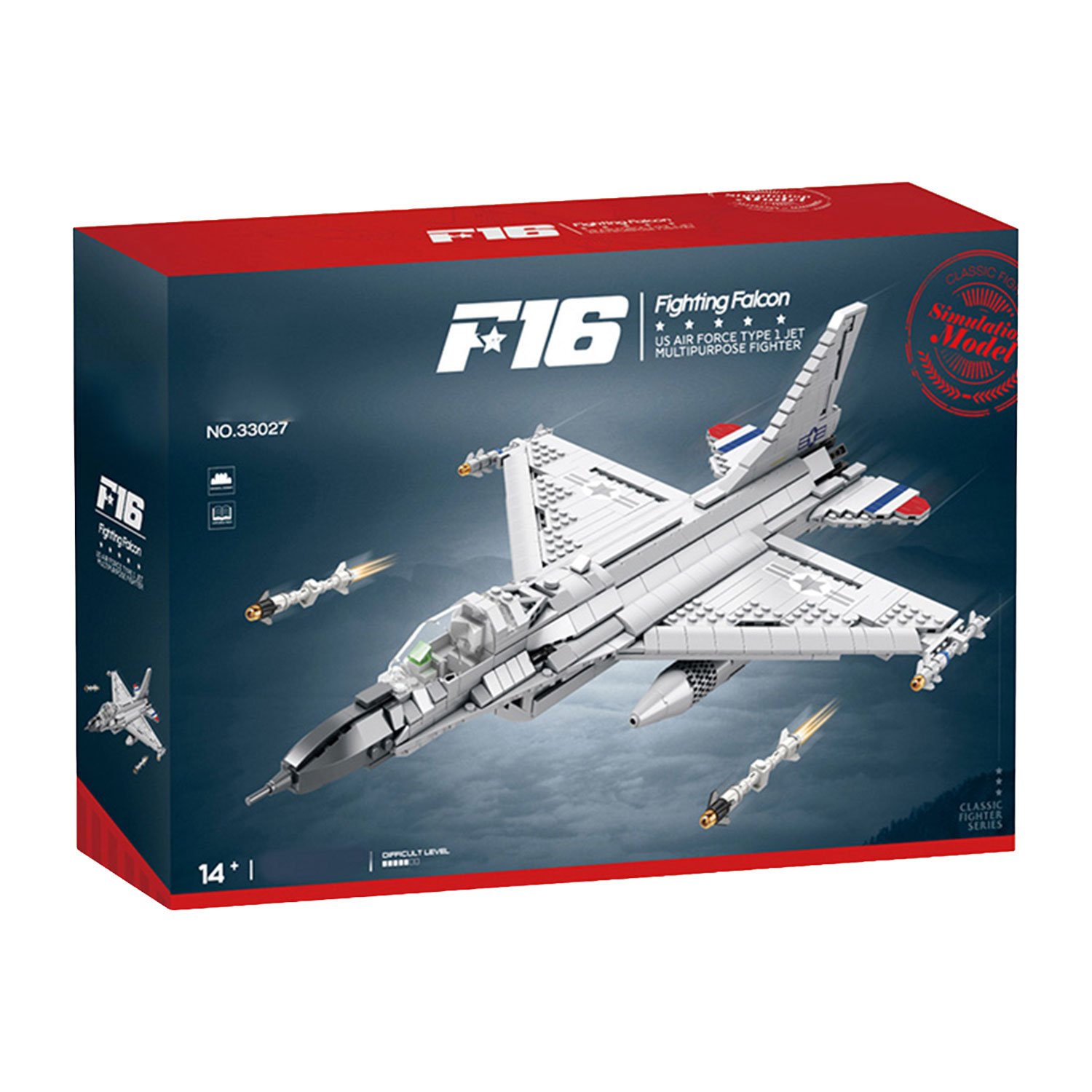 Lego F-16 Halcón de Combate 1137 Piezas - Imagen 6