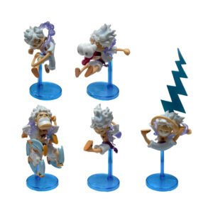 Set 5 Figuras Luffy Gear 5