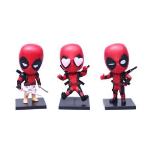Set 3 Figuras Deadpool