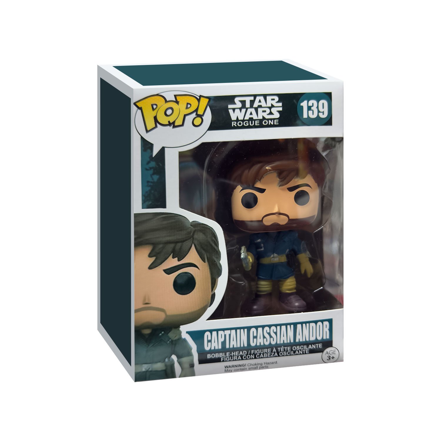 Funko Pop Capitán Cassian Andor 139 - Star Wars Genérico - Imagen 3