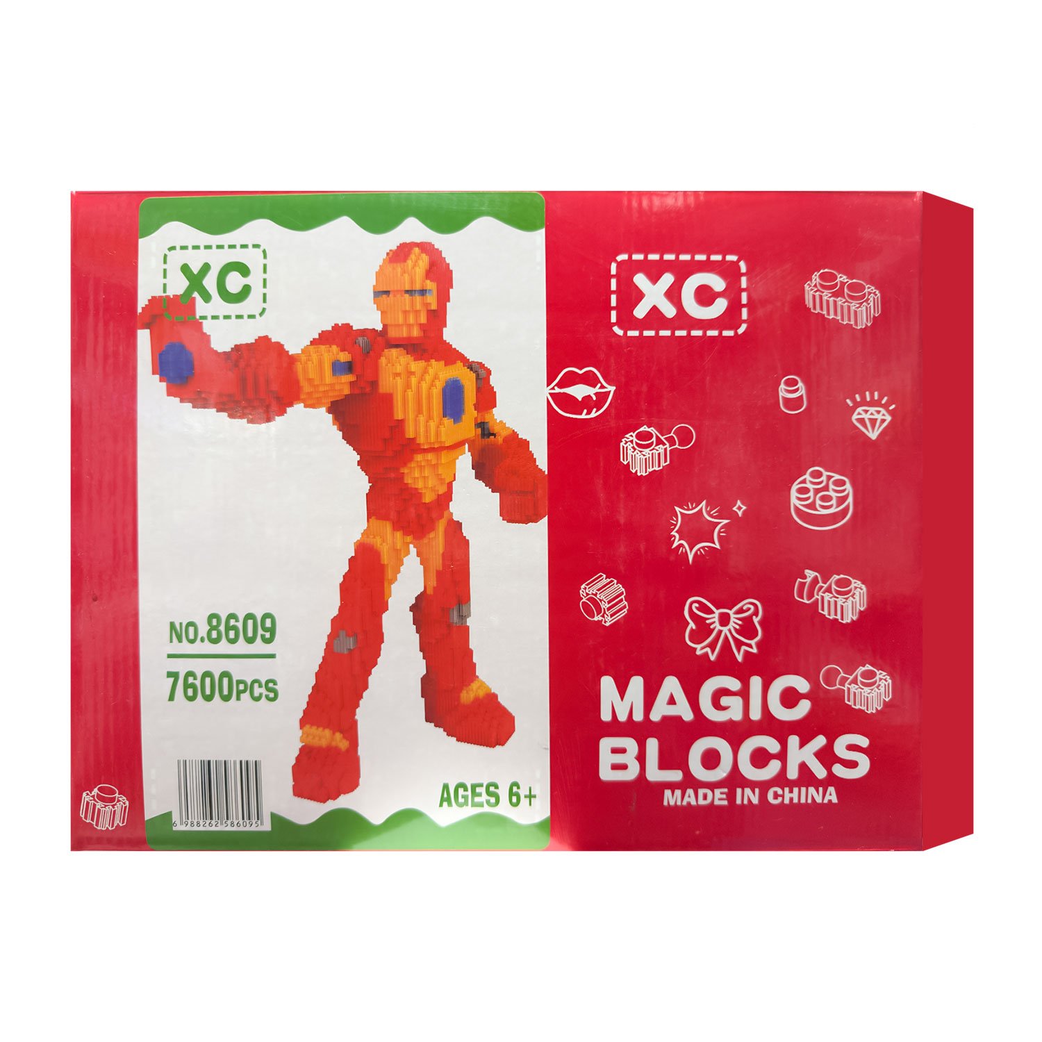 Lego Grande De Iron Man - Avengers 7600 Piezas - Imagen 3