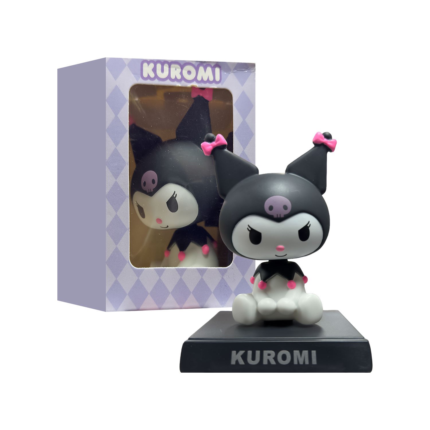 Cabezón Kuromi - Sanrio 12cm - Imagen 2