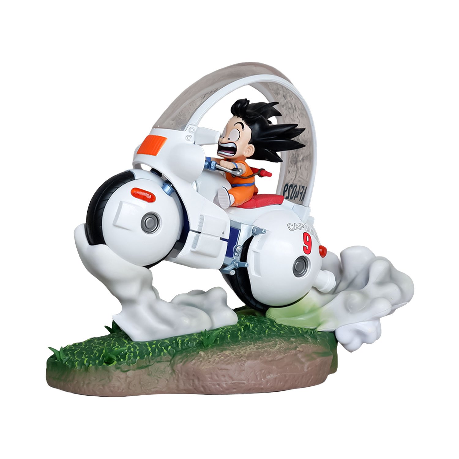 Figura Goku Moto Cápsula N9 - Dragon Ball 22cm - Imagen 3