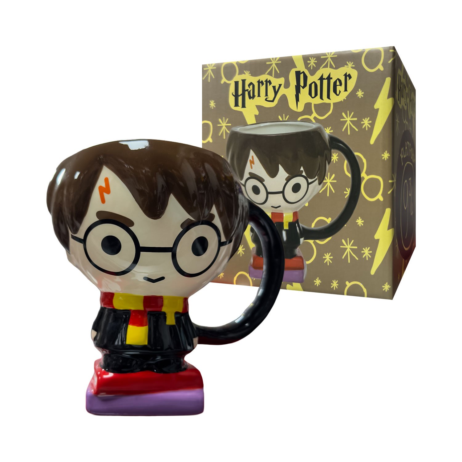 Taza Harry Potter Sobre Libros 700ml - Imagen 4