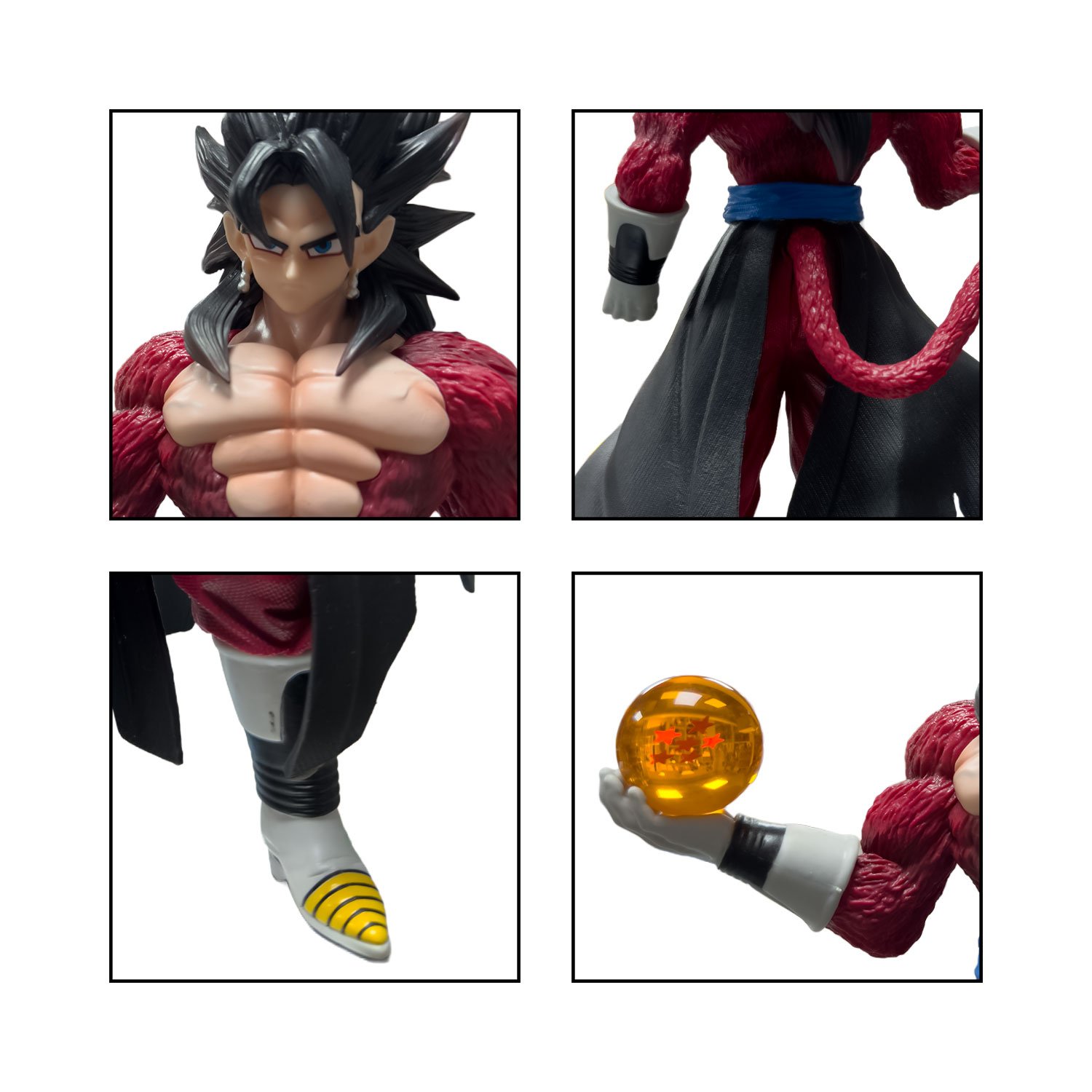 Figura Vegetto SSJ4 Con Esfera - Dragon Ball 30cm - Imagen 4