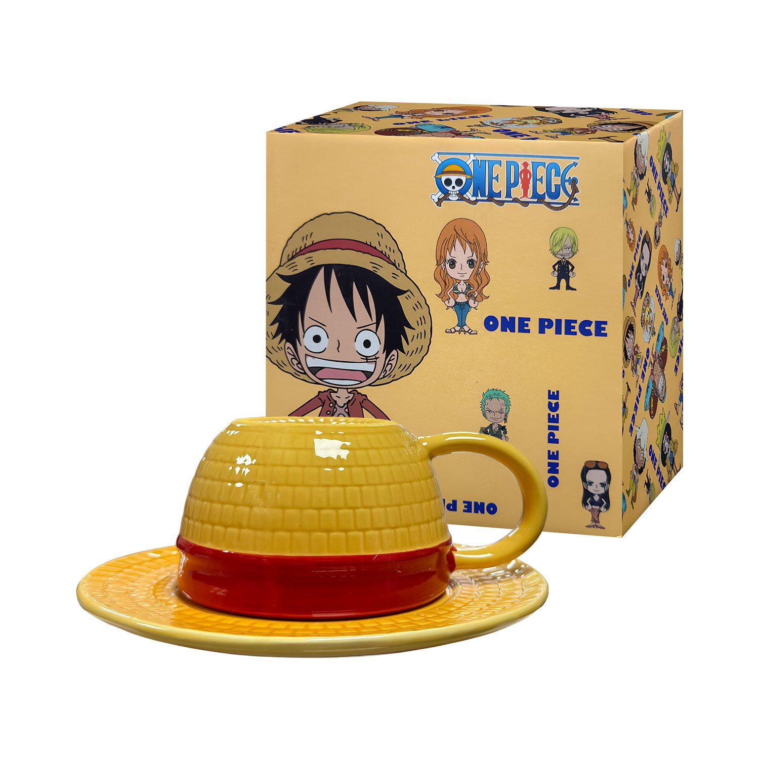 Taza Sombrero De Luffy - One Piece 250ml - Imagen 4