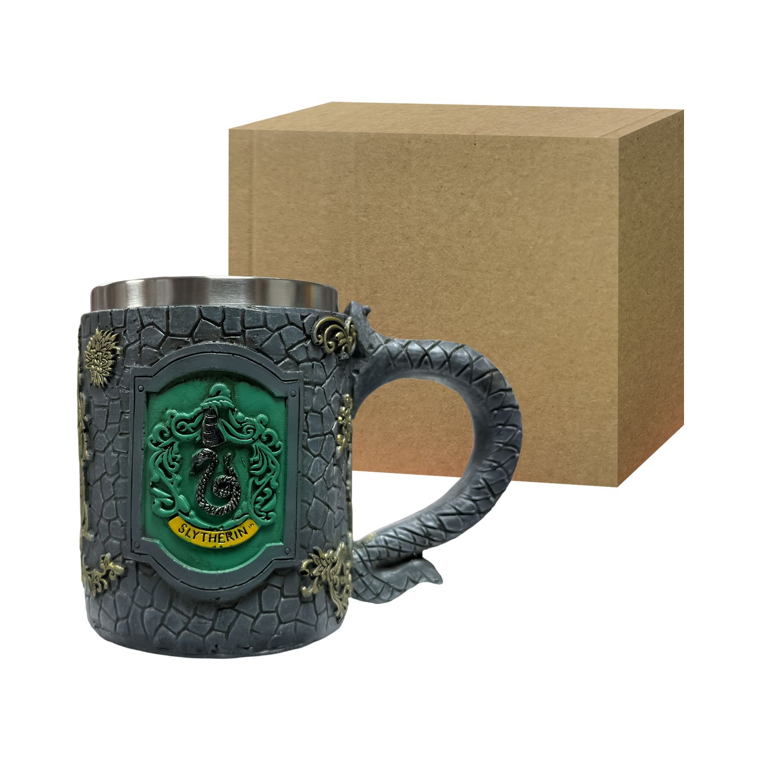 Taza Slytherin Verde - Harry Potter 400ml - Imagen 4