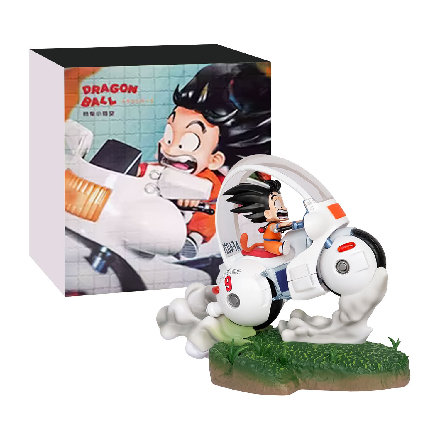 Figura Goku Moto Cápsula N9 - Dragon Ball 22cm - Imagen 5