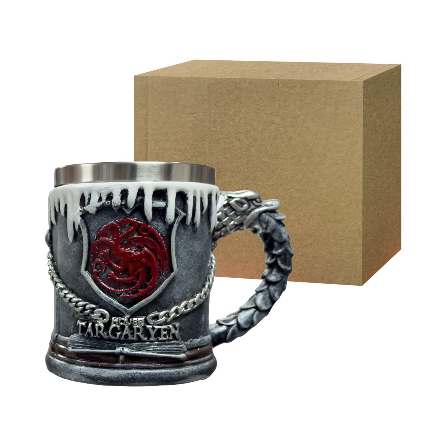 Taza Casa Targaryen - Game Of Thrones 400ml - Imagen 4