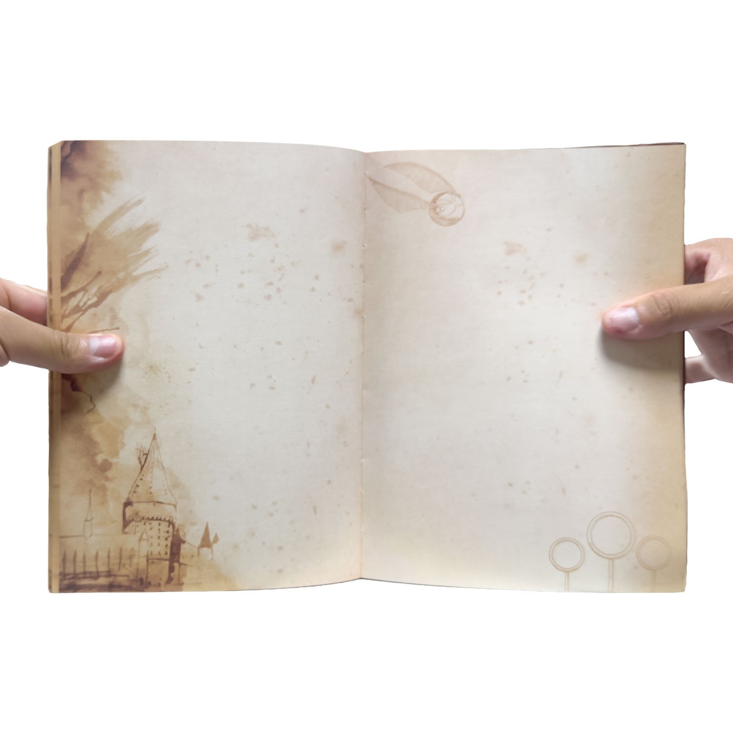 Agenda Grande De Snitch Dorada - Harry Potter 23cm - Imagen 2