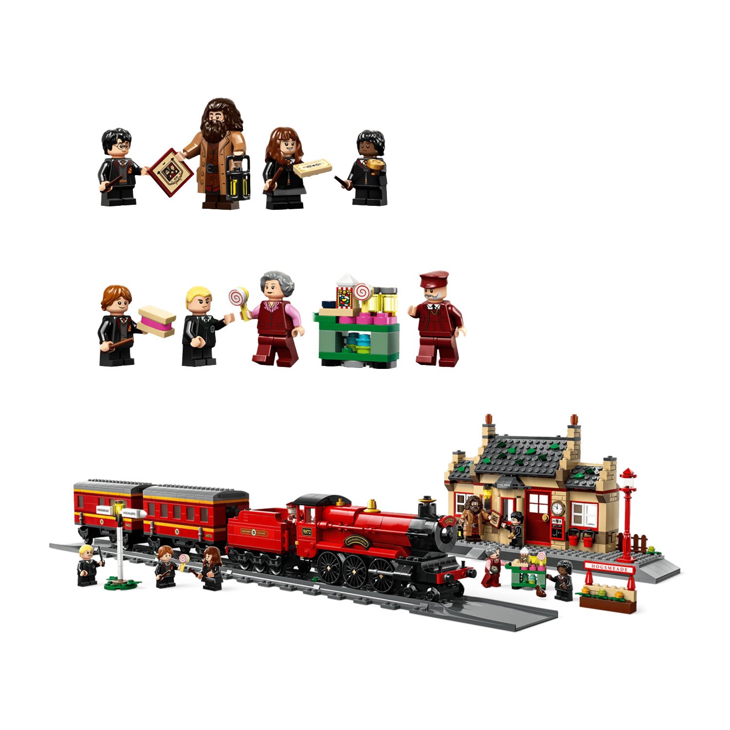 Lego Tren Hogwarts Express con estación de Hogsmeade - Harry Potter 1074 Piezas - Imagen 3