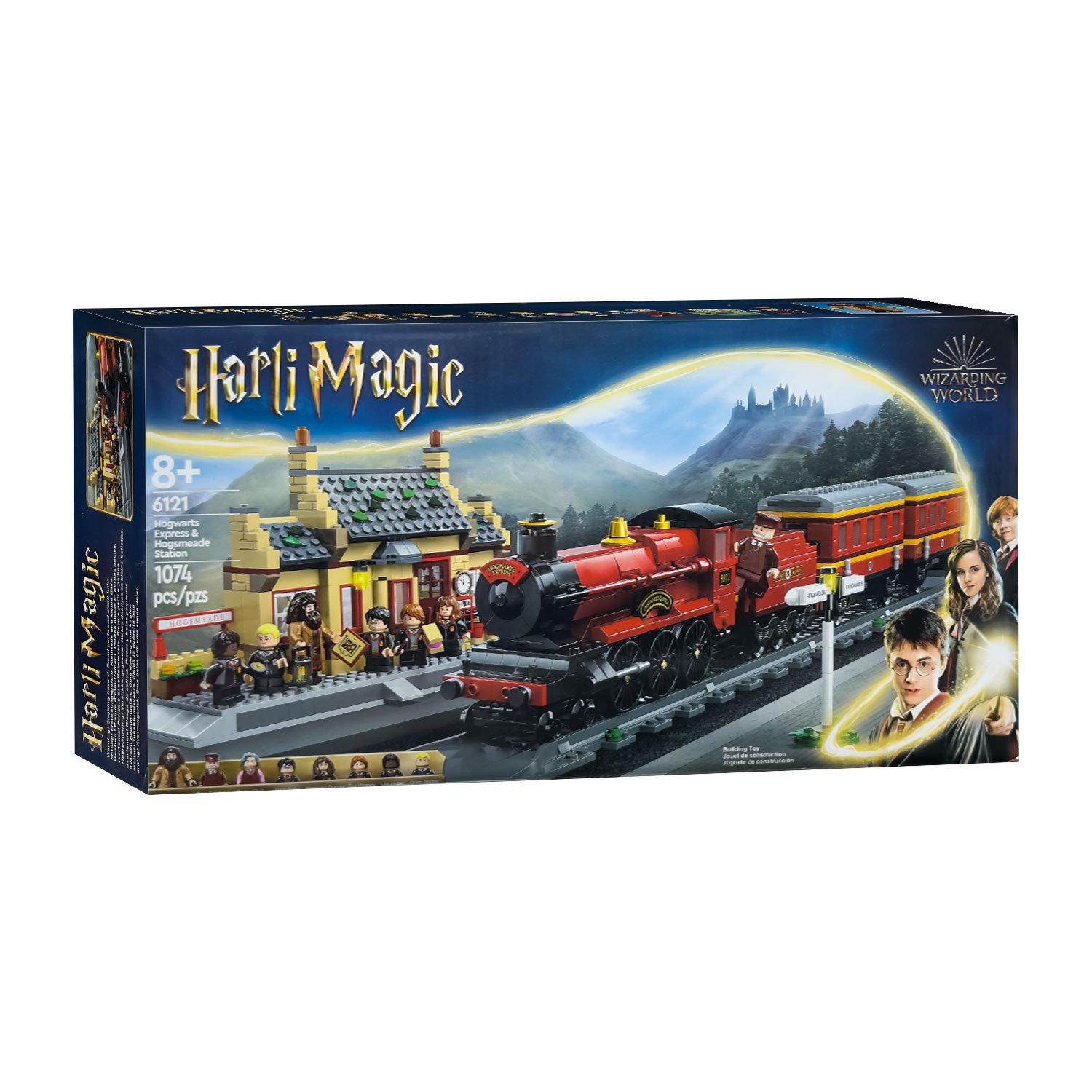 Lego Tren Hogwarts Express con estación de Hogsmeade - Harry Potter 1074 Piezas - Imagen 4
