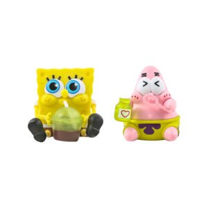 Set 2 Figuras De Bob Esponja Y Patricio B