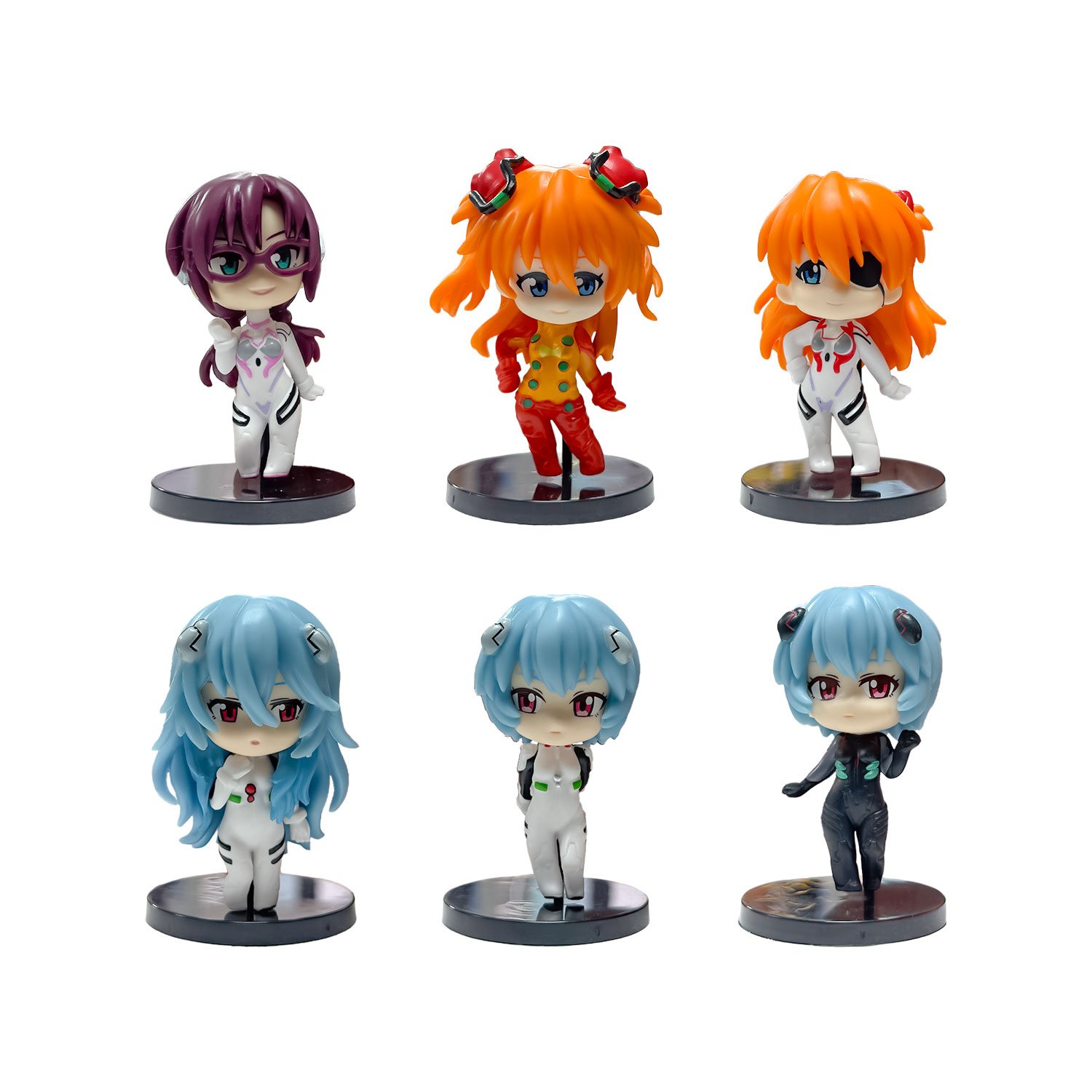 Set 6 Figuras Neon Genesis Evangelion
