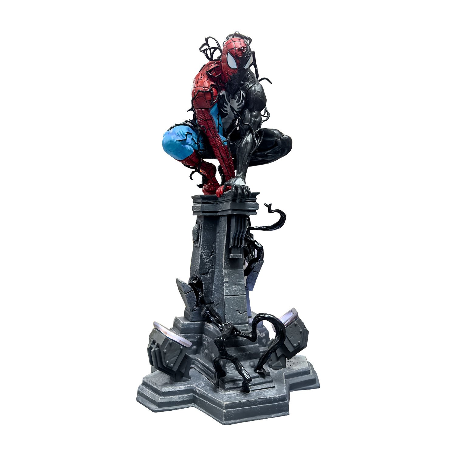 Spiderman Simbionte Con Luz Led