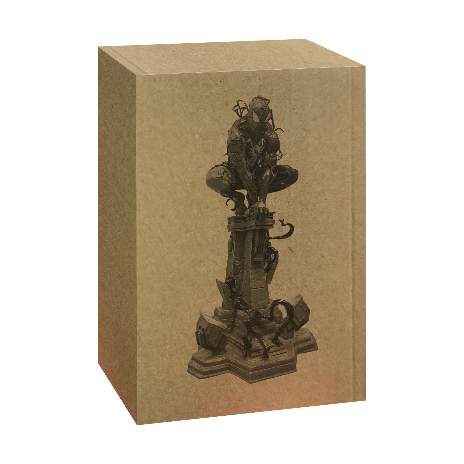 Figura Spiderman Simbionte Con Luz Led - Marvel 37cm - Imagen 2