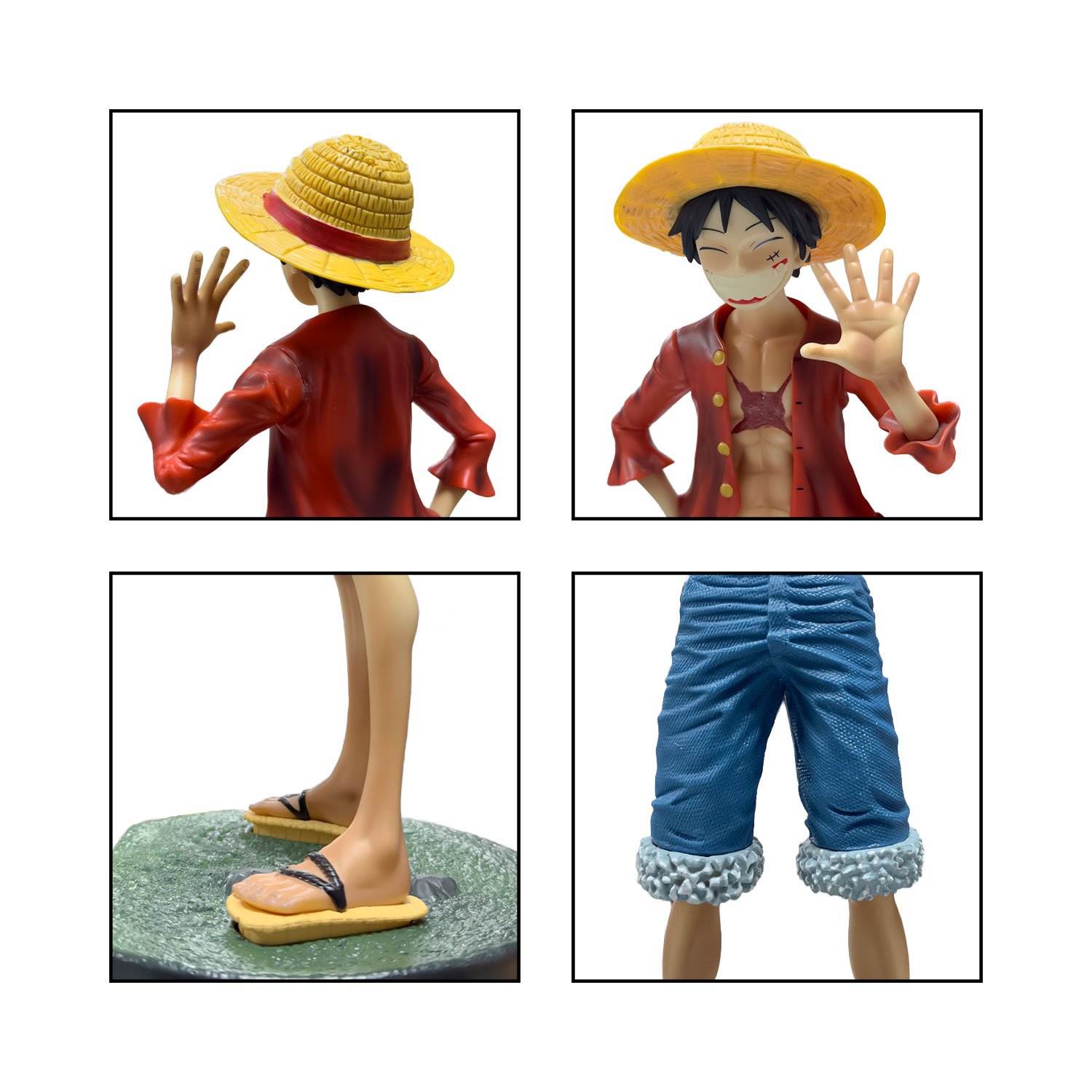 Figura Monkey D. Luffy Gigante - One Piece 40cm - Imagen 3