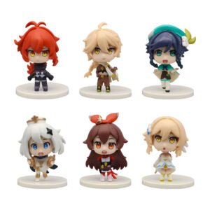 Set 6 Figuras De Genshin Impact