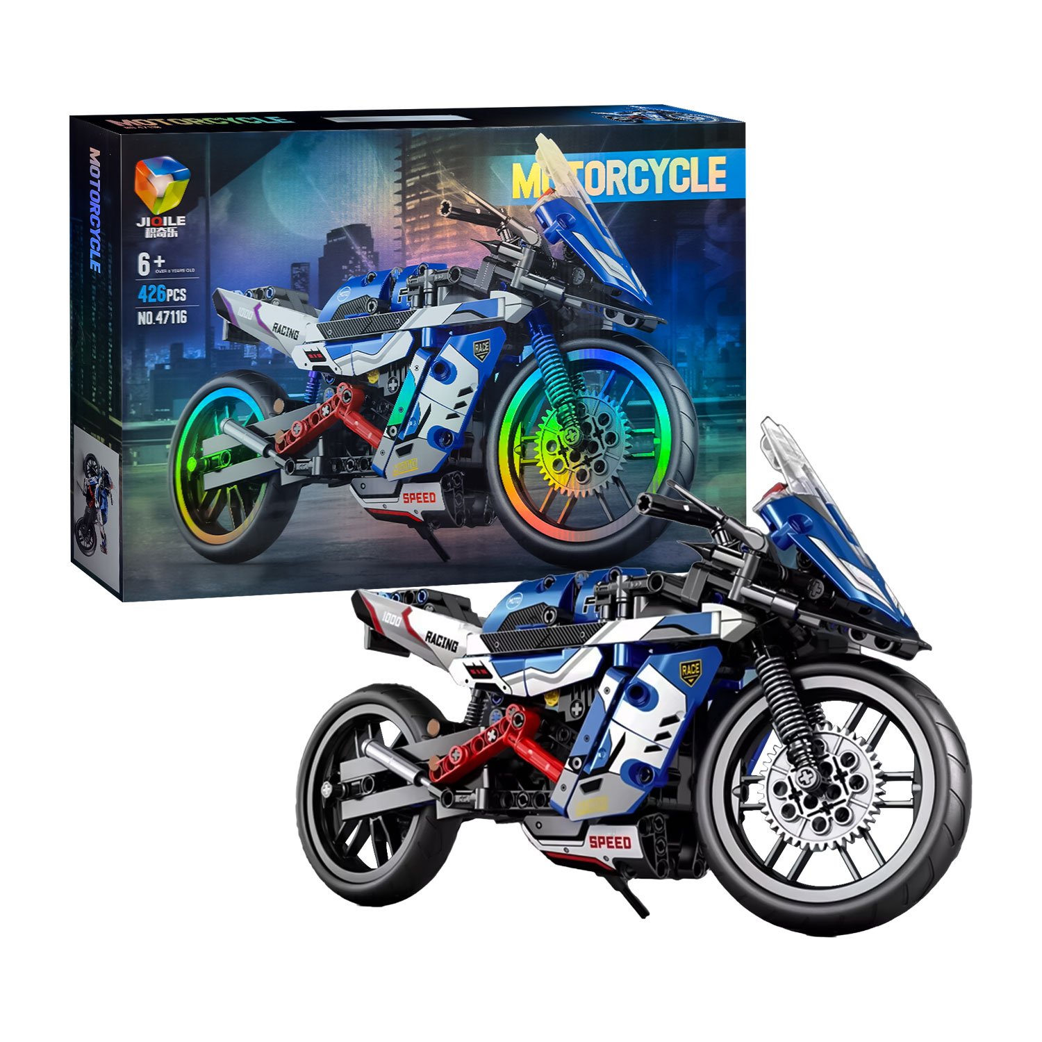 Lego Moto Azul 47116