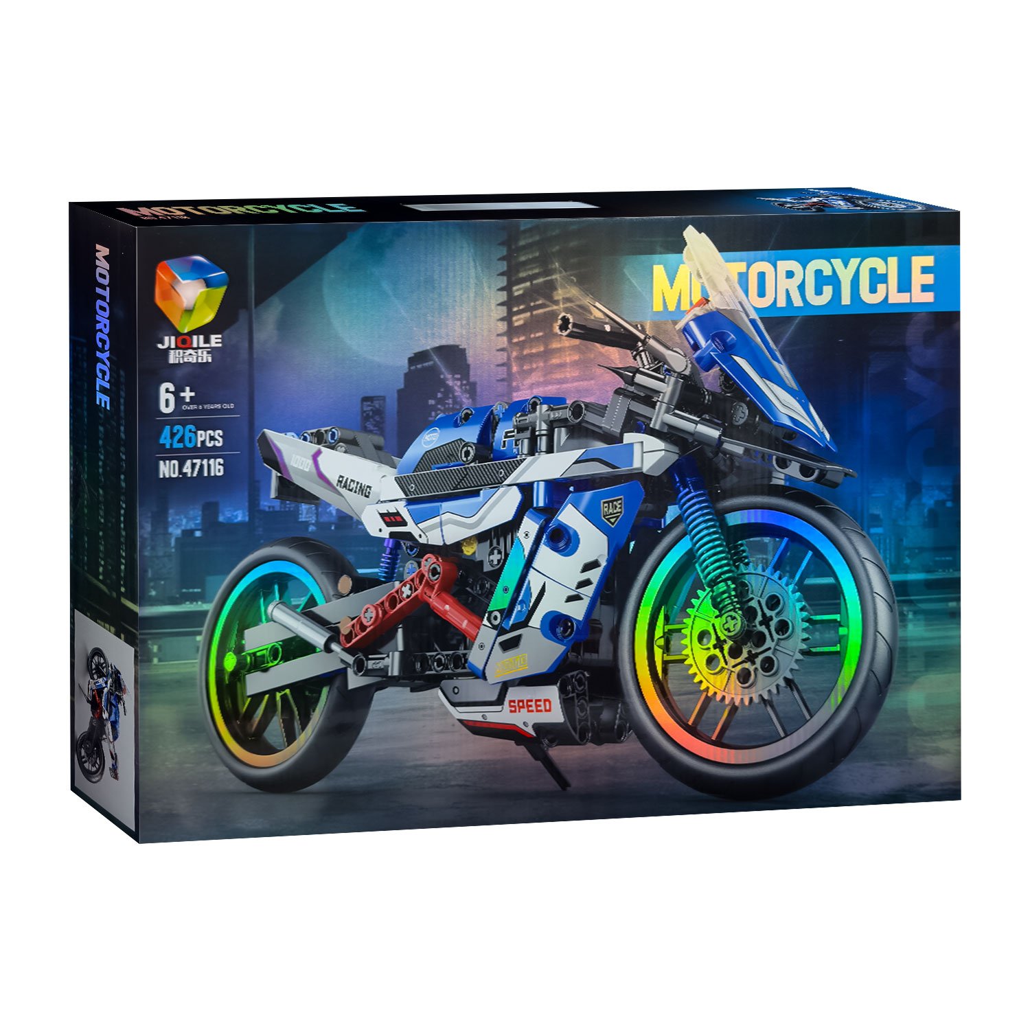 Lego Moto Azul 47116 – 426 Piezas - Imagen 3