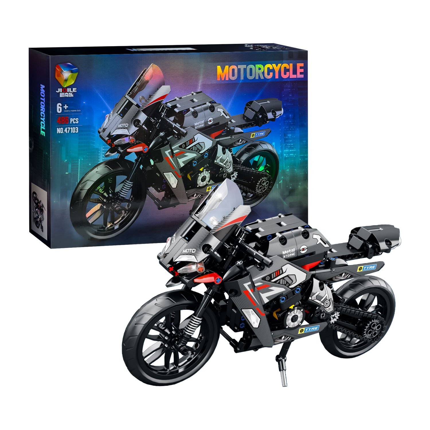 Lego Moto Negra 47103